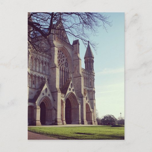 Carte Postale Belle cathédrale européenne (Devant)