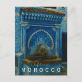 Carte Postale Belle Chefchaouen Maroc Blue City (Devant)