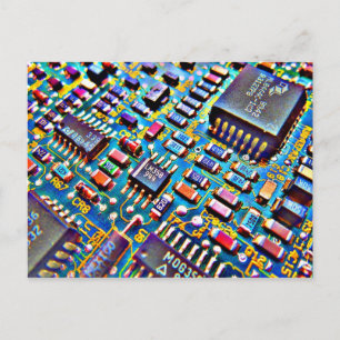 Carte Postale Belle Circuitrie