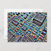 Carte Postale Belle Circuitrie (Devant / Derrière)