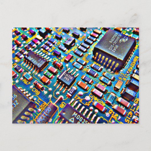 Carte Postale Belle Circuitrie (Devant)