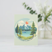 Carte Postale Belle Colombie-Britannique (Debout devant)