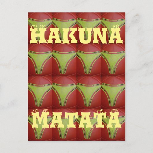 Carte Postale Belle conception de motif géométrique jaune doré (Devant)