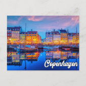 Carte Postale Belle Copenhague, Danemark (Devant)