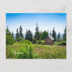 Carte Postale Belle côte dans le Maine