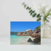 Carte Postale Belle côte rocheuse de la mer tropicale (Debout devant)