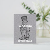 Carte Postale Belle croquis au crayon Extraordinaire : Heures su (Debout devant)