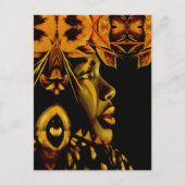 Carte Postale Belle dame du passé (Devant)