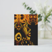 Carte Postale Belle dame du passé (Debout devant)