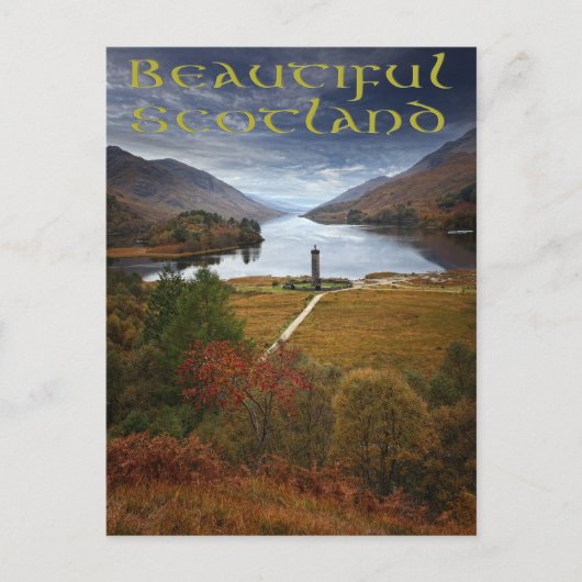 Carte Postale Belle Écosse (Devant)