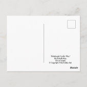 Carte Postale Belle Edimbourg Castle bonnie L'art écossais (Dos)