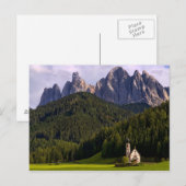 Carte Postale Belle église isolée et solitaire appelée Rainui 2 (Devant / Derrière)