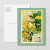 Carte Postale Belle epoque Italien extrait de viande publicité (Devant / Derrière)