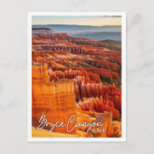 Carte Postale Belle et pittoresque vue de Bryce Canyon Utah USA (Devant)