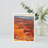 Carte Postale Belle et pittoresque vue de Bryce Canyon Utah USA (Debout devant)
