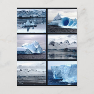 Carte Postale Belle et surprenante Antarctique