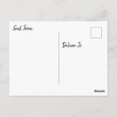 Carte Postale Belle Ethérée Ange Afro-Américaine (Dos)