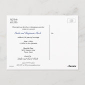 Carte Postale Belle, Étoiles superposées, Anniversaire, Personna (Dos)