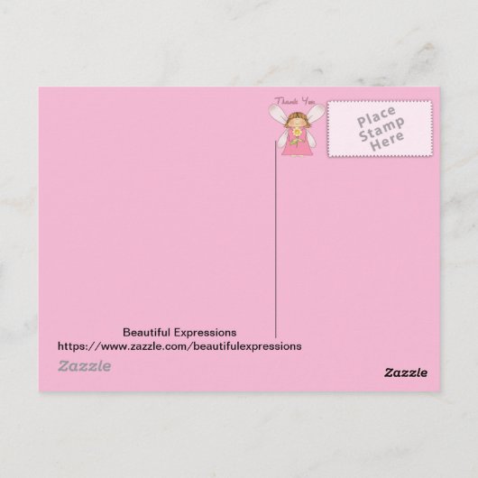 CARTE POSTALE BELLE EXPRESSION (Dos)