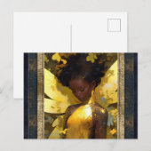 Carte Postale Belle Fairy Femme Imaginaire Art (Devant / Derrière)