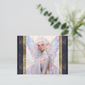 Carte Postale Belle Fairy Femme Imaginaire Art (Debout devant)