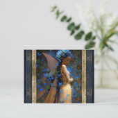 Carte Postale Belle Fairy Femme Imaginaire Art (Debout devant)