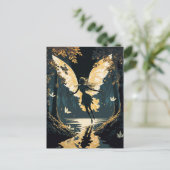 Carte Postale Belle Fée Vintage (Debout devant)