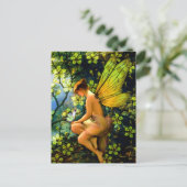 Carte Postale Belle Fée Vintage (Debout devant)