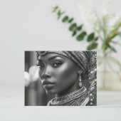 Carte Postale Belle femme africaine (Debout devant)