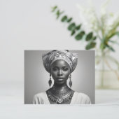 Carte Postale Belle femme africaine (Debout devant)