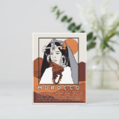 Carte Postale Belle femme berbère de Marrakech Maroc (Debout devant)