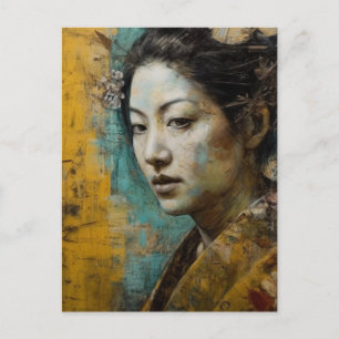 Carte Postale Belle femme japonaise