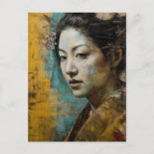 Carte Postale Belle femme japonaise (Devant)