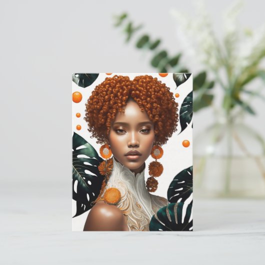 Carte Postale belle fille (Debout devant)