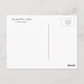 Carte Postale Belle Flore à Belize (Dos)