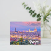 Carte Postale Belle Florence, Italie (Debout devant)