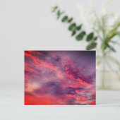 Carte Postale Belle formation de nuages | Filtre Recoleta | (Debout devant)