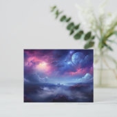 Carte Postale Belle Galaxie Espace extra-atmosphérique Univers c (Debout devant)