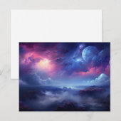 Carte Postale Belle Galaxie Espace extra-atmosphérique Univers c (Devant / Derrière)