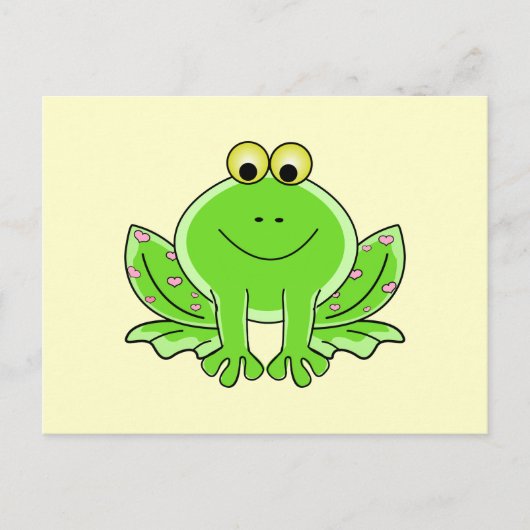 Carte Postale Belle grenouille (Devant)