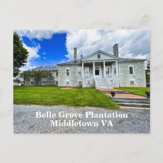 Carte Postale Belle Grove Plantation Middletown VA