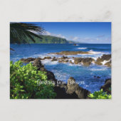 Carte Postale Belle Hawaii, vue pittoresque, (Devant)