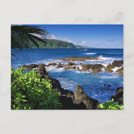 Carte Postale Belle Hawaii, vue pittoresque, (Devant)
