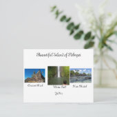 CARTE POSTALE BELLE ÎLE DE POHNPEI POST CARD (Debout devant)