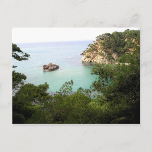 Carte Postale Belle île grecque méditerranéenne de Hios. (Devant)