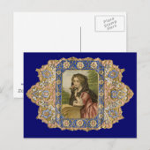 Carte Postale Belle illustration française Vintage (Devant / Derrière)