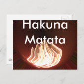 Carte Postale Belle image Abstraite (Devant / Derrière)