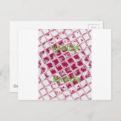 Carte Postale Belle image Extraordinaire rouge stylish miroir (Devant / Derrière)