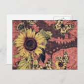 Carte Postale Belle impression d'art Vintage (Devant / Derrière)