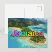 Carte Postale Belle Jamaïque (Devant / Derrière)